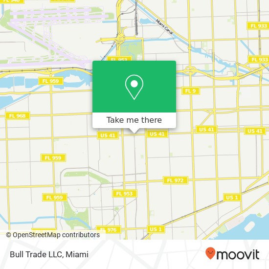 Mapa de Bull Trade LLC