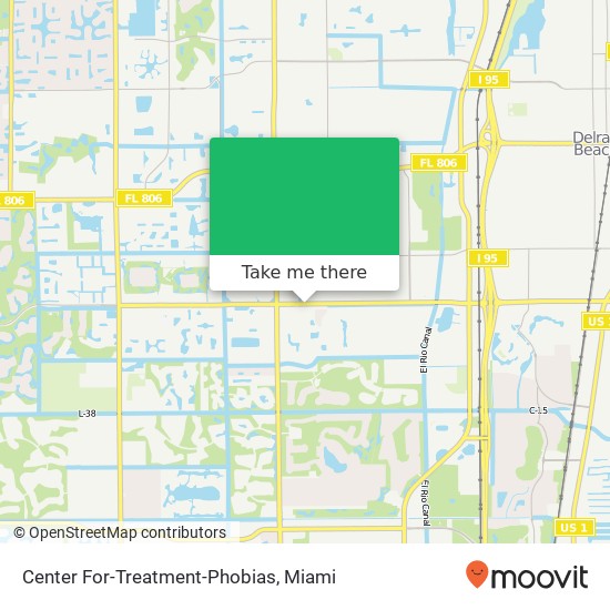 Center For-Treatment-Phobias map