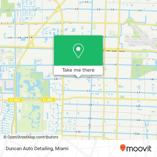 Duncan Auto Detailing map