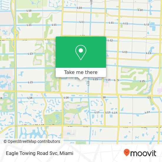 Mapa de Eagle Towing Road Svc