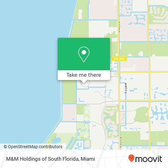 Mapa de M&M Holdings of South Florida