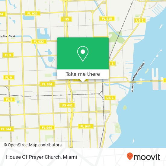 House Of Prayer Church map