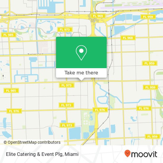 Elite Catering & Event Plg map