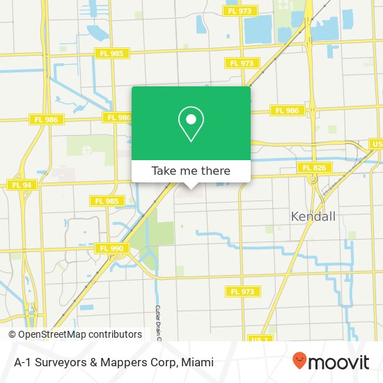 A-1 Surveyors & Mappers Corp map