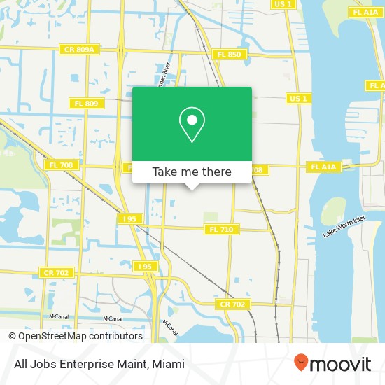 All Jobs Enterprise Maint map