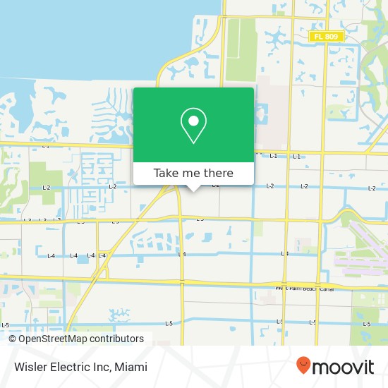 Wisler Electric Inc map