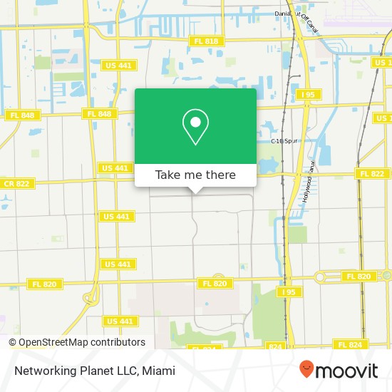 Mapa de Networking Planet LLC