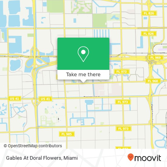 Mapa de Gables At Doral Flowers