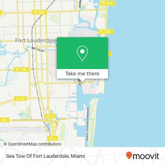 Mapa de Sea Tow Of Fort Lauderdale