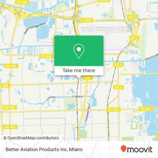 Better Aviation Products Inc map