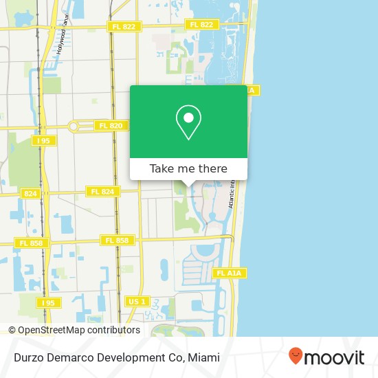 Durzo Demarco Development Co map