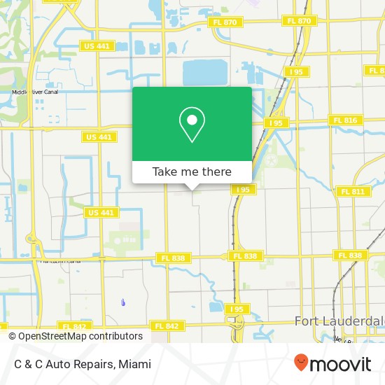 C & C Auto Repairs map