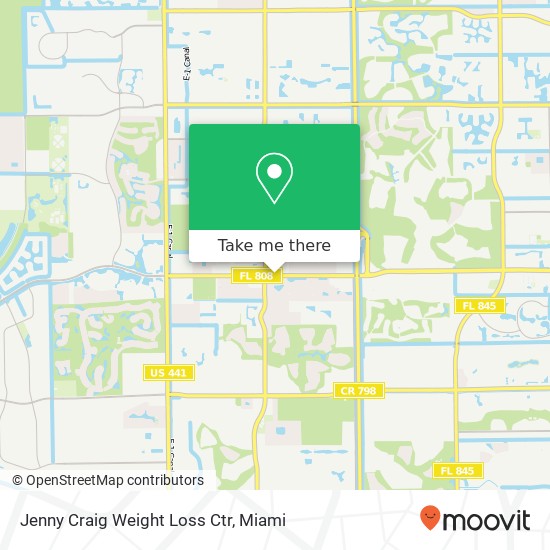 Mapa de Jenny Craig Weight Loss Ctr