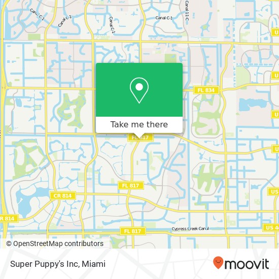 Super Puppy's Inc map