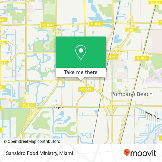 Mapa de Sansidro Food Ministry