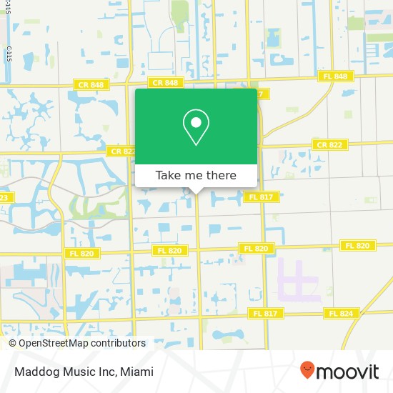 Maddog Music Inc map