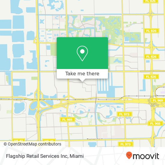 Mapa de Flagship Retail Services Inc