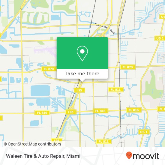 Waleen Tire & Auto Repair map