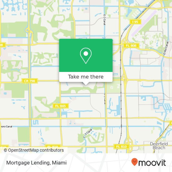 Mortgage Lending map