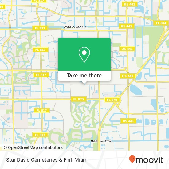 Mapa de Star David Cemeteries & Fnrl