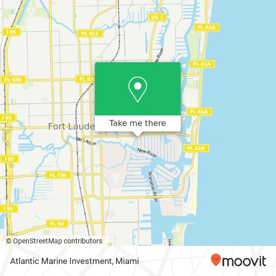 Atlantic Marine Investment map