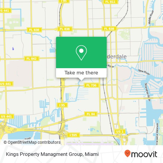 Mapa de Kings Property Managment Group