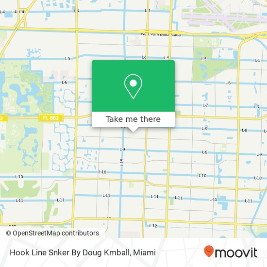 Mapa de Hook Line Snker By Doug Kmball