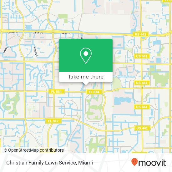 Mapa de Christian Family Lawn Service