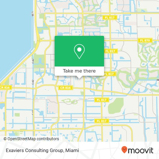 Mapa de Exaviers Consulting Group