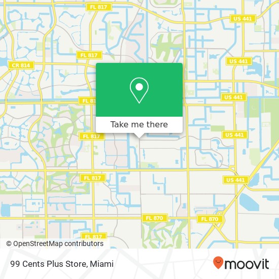 99 Cents Plus Store map