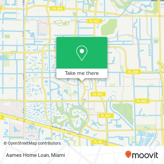 Aames Home Loan map