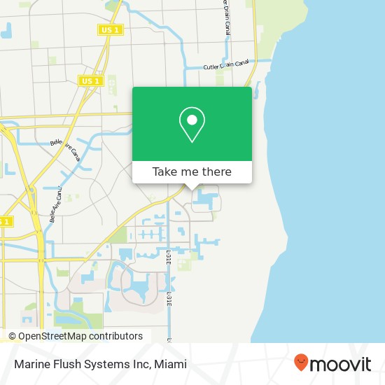 Marine Flush Systems Inc map