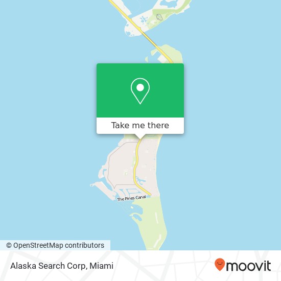 Mapa de Alaska Search Corp