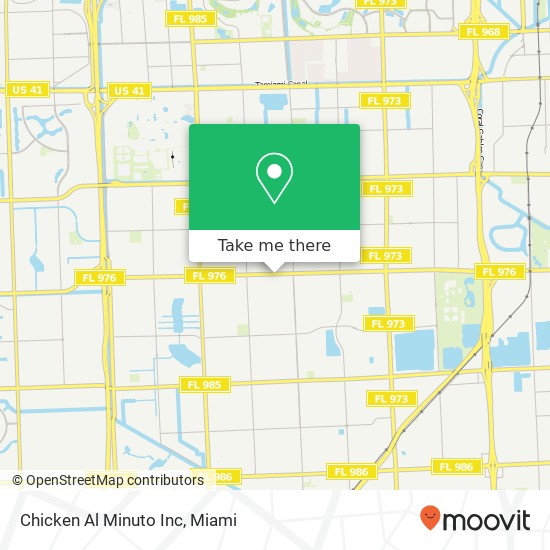 Chicken Al Minuto Inc map