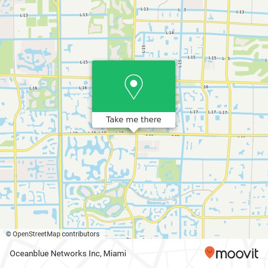 Oceanblue Networks Inc map