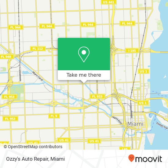 Ozzy's Auto Repair map