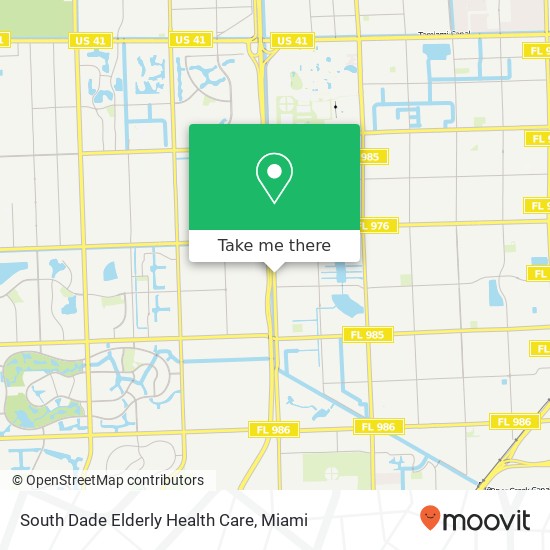 South Dade Elderly Health Care map