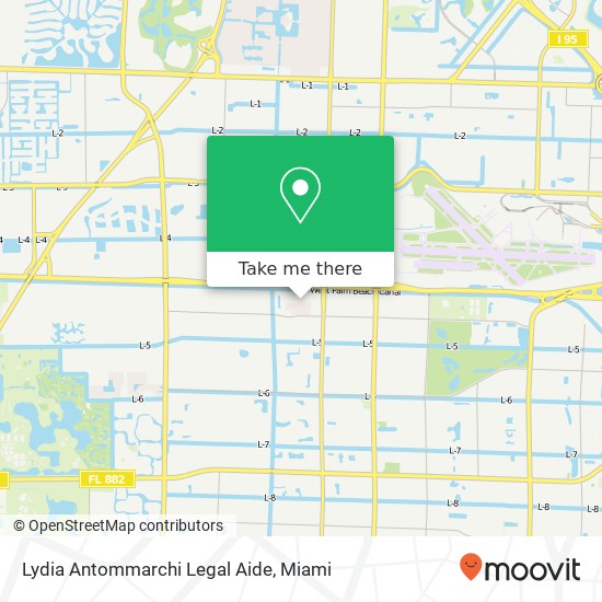 Mapa de Lydia Antommarchi Legal Aide