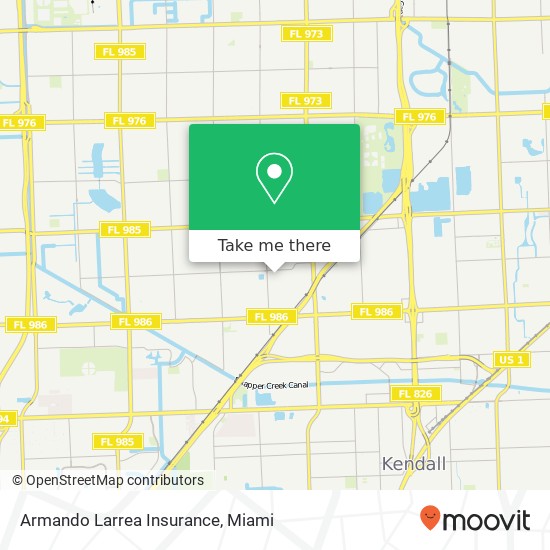 Mapa de Armando Larrea Insurance