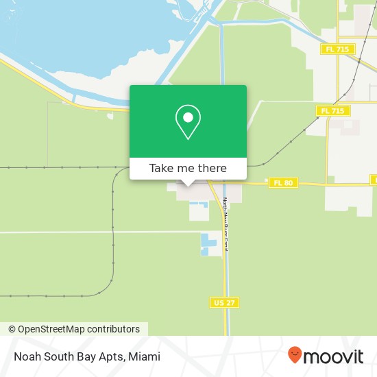 Mapa de Noah South Bay Apts