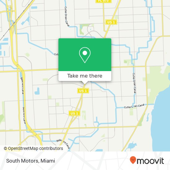 South Motors map