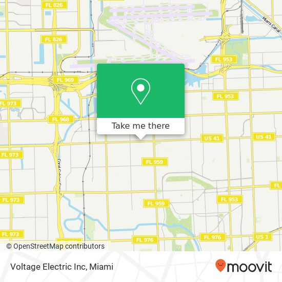 Voltage Electric Inc map