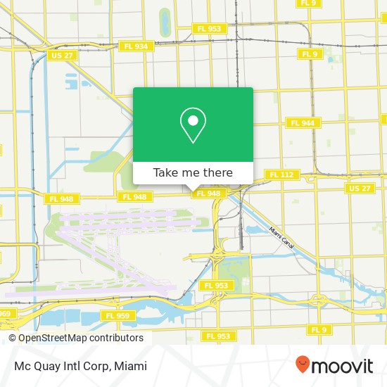 Mc Quay Intl Corp map