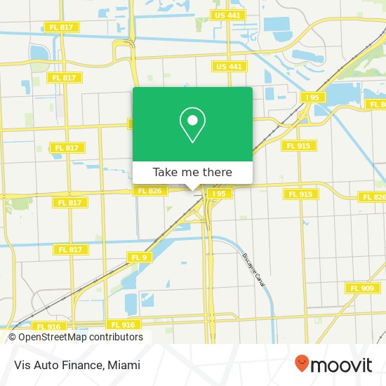 Vis Auto Finance map