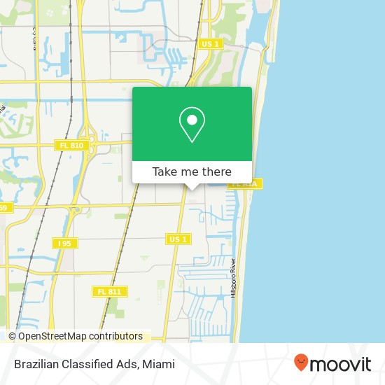 Brazilian Classified Ads map