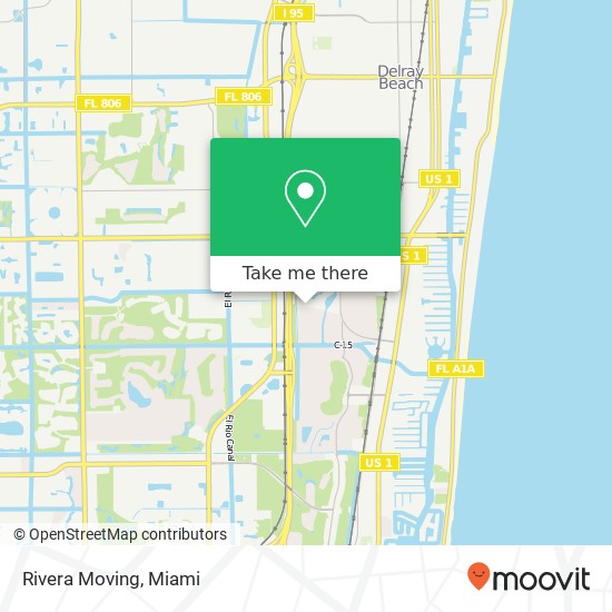 Mapa de Rivera Moving