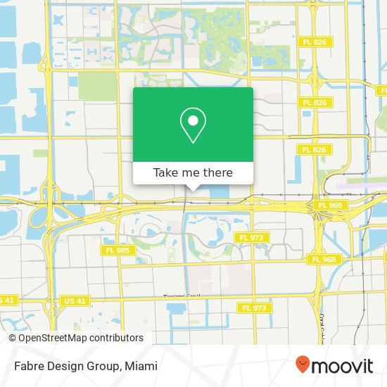 Fabre Design Group map