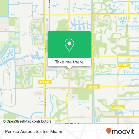 Penzco Associates Inc map