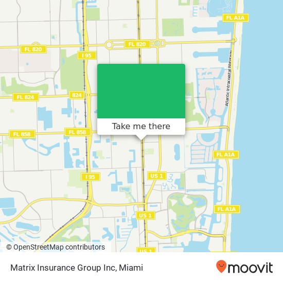 Mapa de Matrix Insurance Group Inc