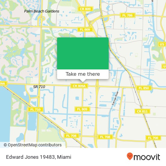 Edward Jones 19483 map